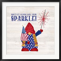 Framed Patriotic Gnomes I-Sparkle