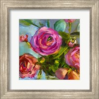 Framed Roses Still Life III