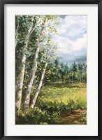 Framed Colorado Meadow panel I