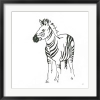 Framed 'African Animals VII' border=