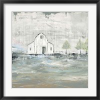 Framed Iowa Barn I