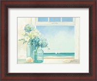 Framed Seaside Hydrangea