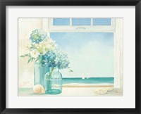 Framed Seaside Hydrangea