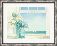 Framed Seaside Hydrangea