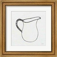 Framed Retro Pitcher