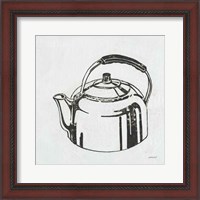 Framed Retro Tea Kettle