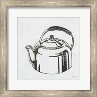 Framed Retro Tea Kettle