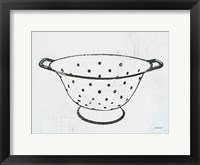 Framed Retro Colander