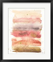 Framed Desert Blooms Abstract I