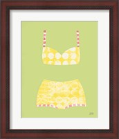 Framed Bathing Beauties I Pastel