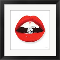 Framed Hot Lips II