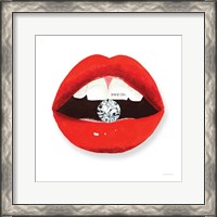 Framed Hot Lips II