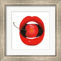Framed Cherry Lips