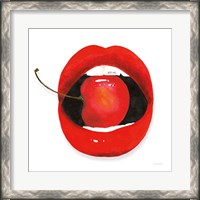 Framed Cherry Lips