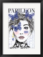 Framed Papillon