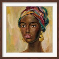 Framed African Face II