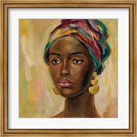 Framed African Face II