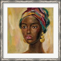 Framed African Face II