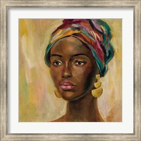 Framed African Face II