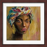 Framed African Face I