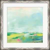 Framed Colorful Horizon Square II
