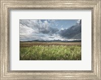 Framed Sawtooth Mountains Idaho