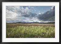 Framed Sawtooth Mountains Idaho