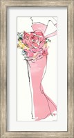 Framed Floral Fashion Shoulders II Pink