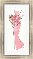 Framed Floral Fashion Shoulders II Pink