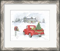 Framed Farmhouse Holidays VI Truck