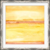 Framed 'Golden Sands III' border=