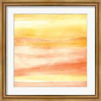 Framed Golden Sands II