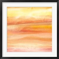 Framed Golden Sands I