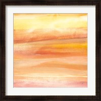 Framed Golden Sands I