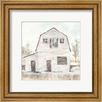 Framed White Barn VI