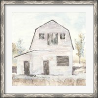 Framed White Barn VI