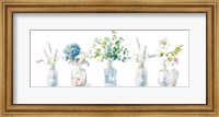 Framed Beach Flowers I Panel