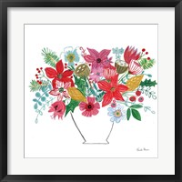 Framed Holiday Bouquet II