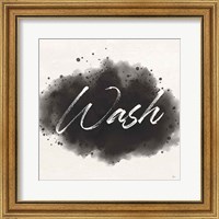 Framed Laundry Splash I