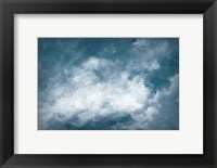 Framed Hedgerow II Clouds