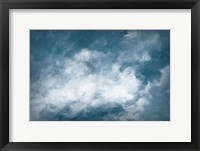 Framed Hedgerow II Clouds