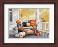 Framed October Porch