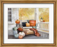 Framed October Porch