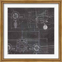 Framed Plane Blueprint III