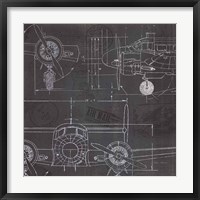 Framed Plane Blueprint III