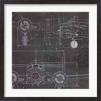 Framed Plane Blueprint III