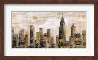 Framed Manhattan Skyline