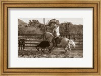 Framed Ropin' Monte