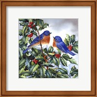 Framed 'Blue Bird' border=