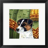 Framed 'Jack Russell Terrier' border=